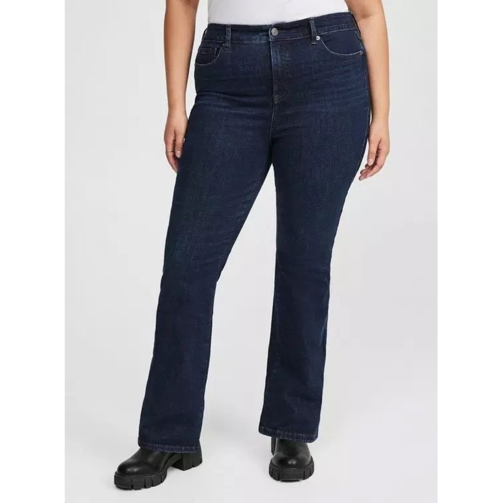 Torrid Trio High Rise Boot Dark Wash Luxe Slim Bootcut Jeans Women's Size 16R